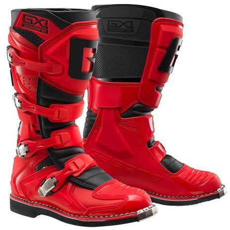 Botas Gaerne GX1 Goodyear Rojo/Negro | Motocross, Enduro, Trail, Trial |  GreenlandMX