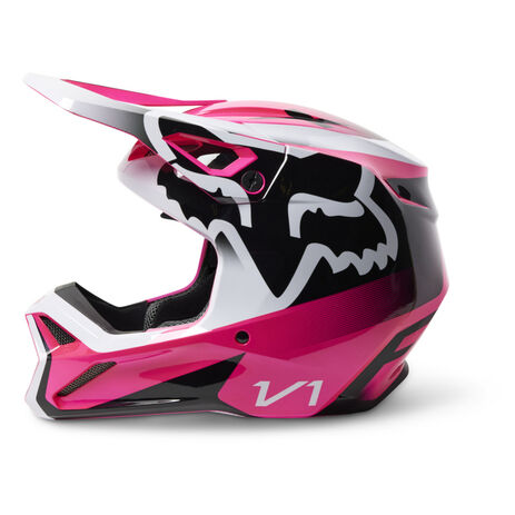Casco Fox V1 Leed Rosa | Motocross, Enduro, Trail, Trial | GreenlandMX