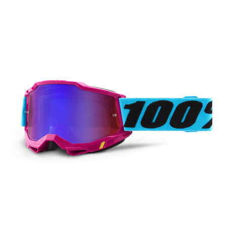 Gafas 100% Accuri 2 Lente Espejo Rojo/Azul Claro | Motocross, Enduro,  Trail, Trial | GreenlandMX