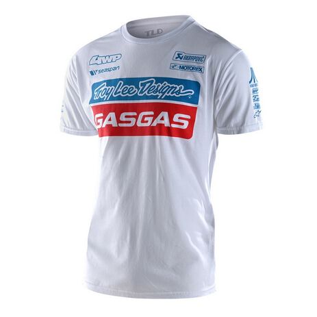 necesario Patatas Correlación Camiseta Troy Lee Designs Gas Gas Team Blanco | Motocross, Enduro, Trail,  Trial | GreenlandMX