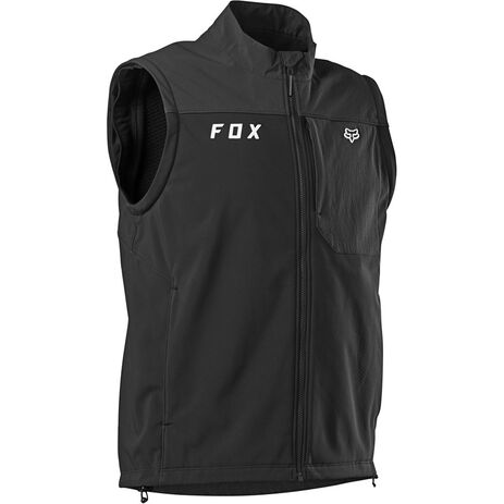 Chaqueta Fox Legion Softshell Negro/Plata | Motocross, Enduro, Trail, Trial  | GreenlandMX