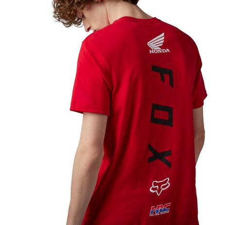 Camiseta Fox X Honda Rojo | Motocross, Enduro, Trail, Trial | GreenlandMX