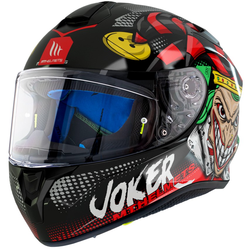 Casco MT Targo Joker Gloss Negro | Motocross, Enduro, Trail, Trial |  GreenlandMX