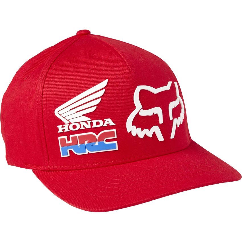 Gorra Fox Honda HRC Flexfit Rojo | Motocross, Enduro, Trail, Trial |  GreenlandMX