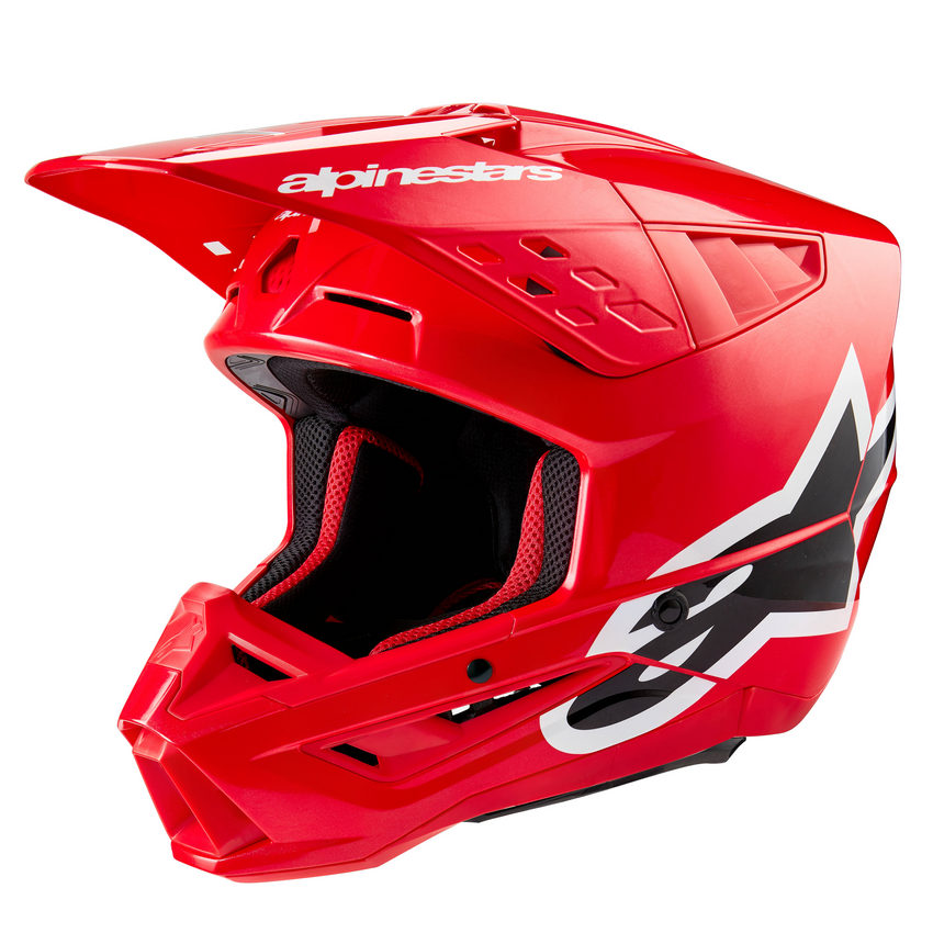 Casco Alpinestars SM5 Corp Rojo | Motocross, Enduro, Trail, Trial |  GreenlandMX